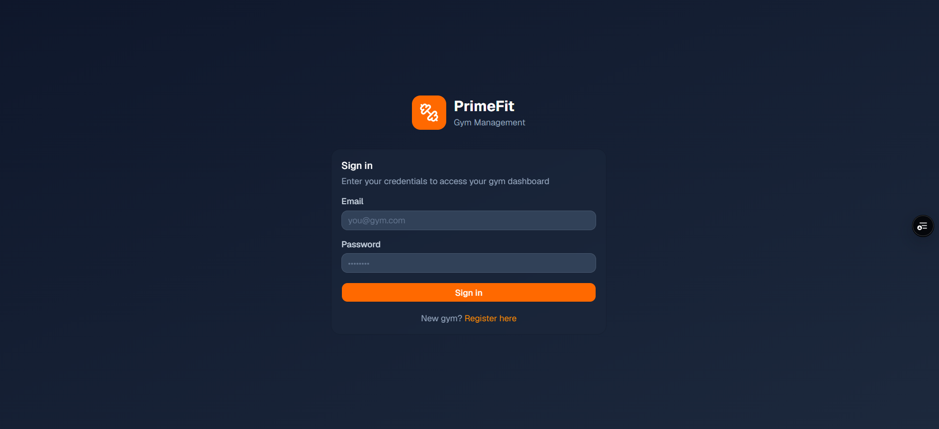 Gym Management System preview